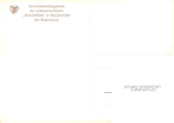 Regendorf Erholungsheim der Arbeiterwohlfahrt Waldheim – Bild 2