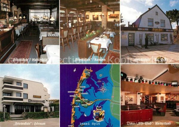 Insel Sylt Restaurant Friesenkate in Kampen Hoernum Westerland St. Peter Ording