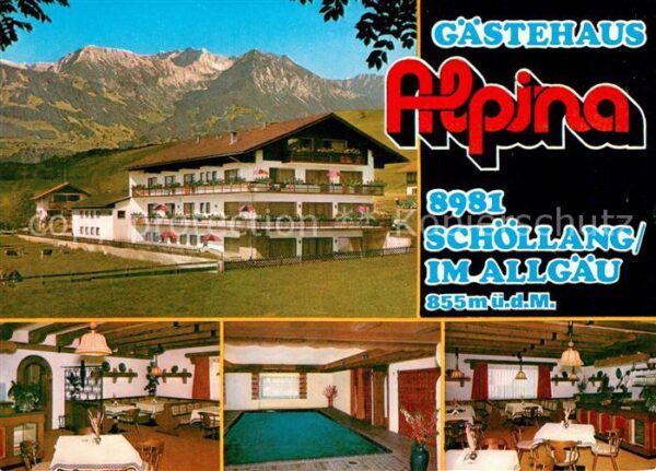 Schoellang Gaestehaus Alpina Schwimmbad