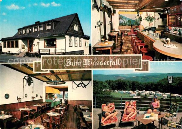 Bestwig Gasthaus Cafe Restaurant Zum Wasserfall