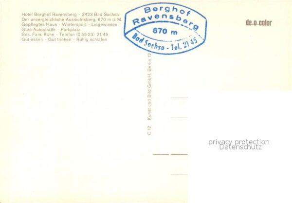 Ravensberg Harz Hotel Berghof – Bild 2