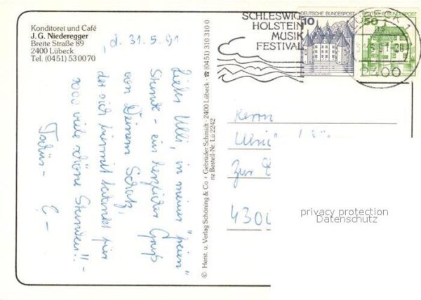 Luebeck Cafe Niederegger – Bild 2