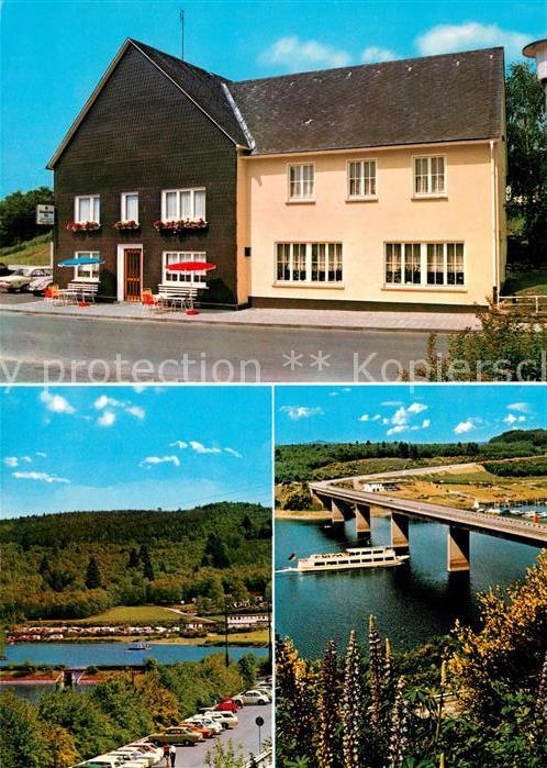 Rhode Olpe Biggesee Gasthaus Pension Reuber Bruecke