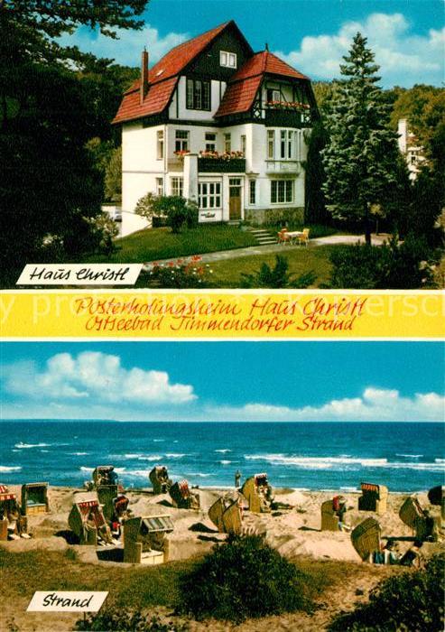 Timmendorfer Strand Haus Christl Posterholungsheim Strand