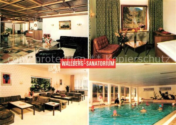 Rottach-Egern Wallberg Sanatorium Hallenbad