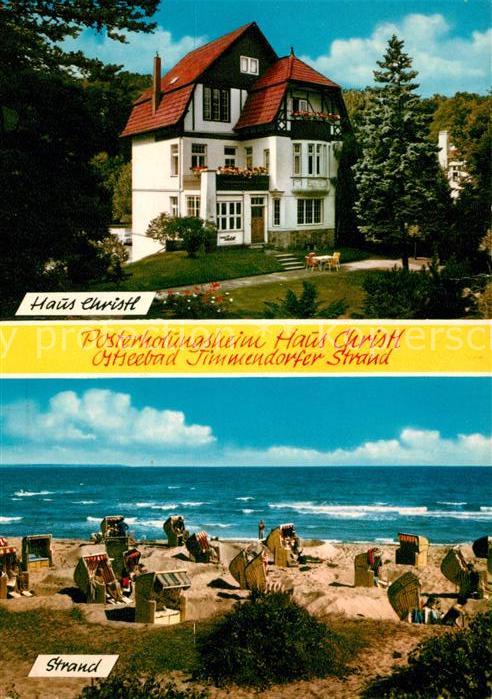 Timmendorfer Strand Posterholungsheim Haus Christl Strand