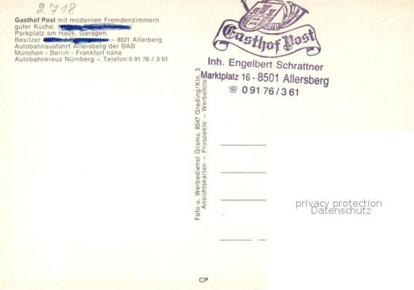Allersberg Gasthaus Post – Bild 2