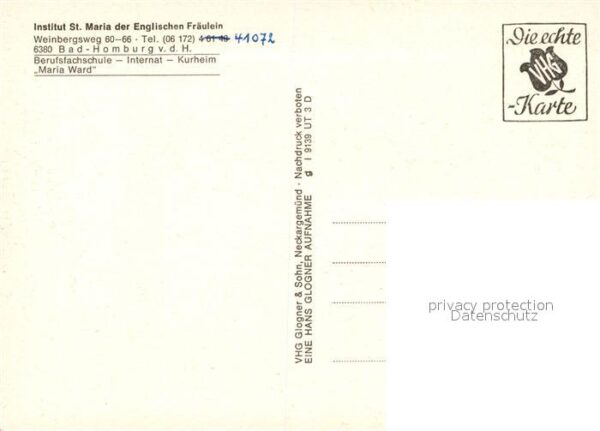 Bad Homburg Institut St. Maria der Englischen Fraeulein – Bild 2