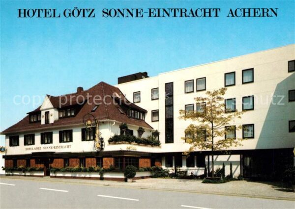Achern Baden Hotel Goetz Sonne-Eintracht Achern