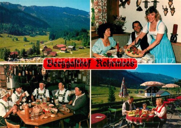 Tiefenbach Oberstdorf Berggasthof Rohrmoos