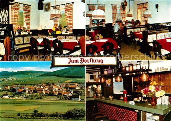 Bad Wildungen Zum Dorfkrug Fliegeraufnahme