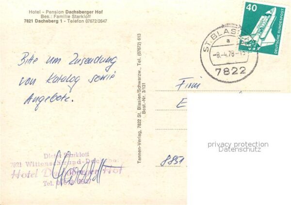 Dachsberg Suedschwarzwald Hotel Pension Dachsberger Hof – Bild 2