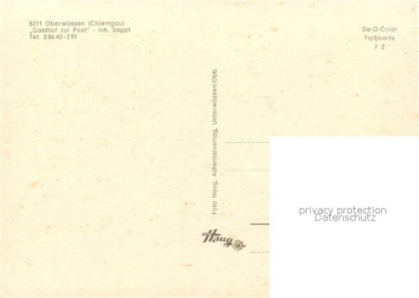 Oberwoessen Gasthof zur Post – Bild 2