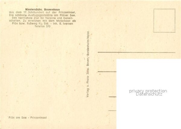 Ploen See Niedersaechsisches Bauernhaus Restaurant – Bild 2