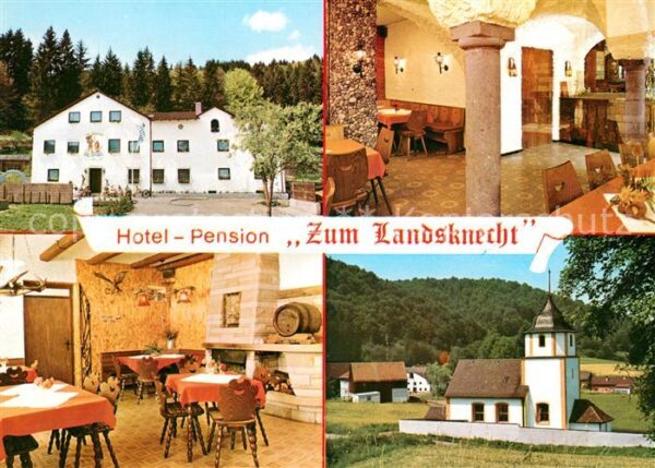 Schafhausen Hotel Pension Zum Landsknecht Kirche