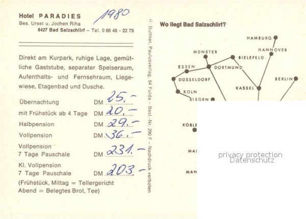 Bad Salzschlirf Hotel Paradies – Bild 2