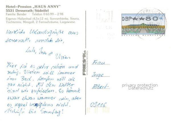 Desserath Pension Haus Anny – Bild 2