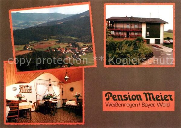 Koetzting Bad Pension Meier Fliegeraufnahme