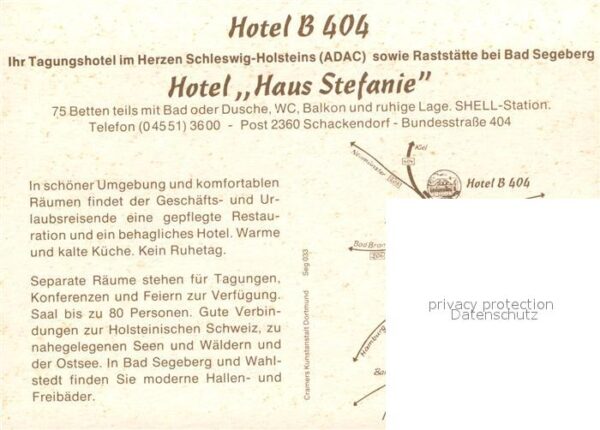 Bad Segeberg Hotel Haus Stefanie – Bild 2