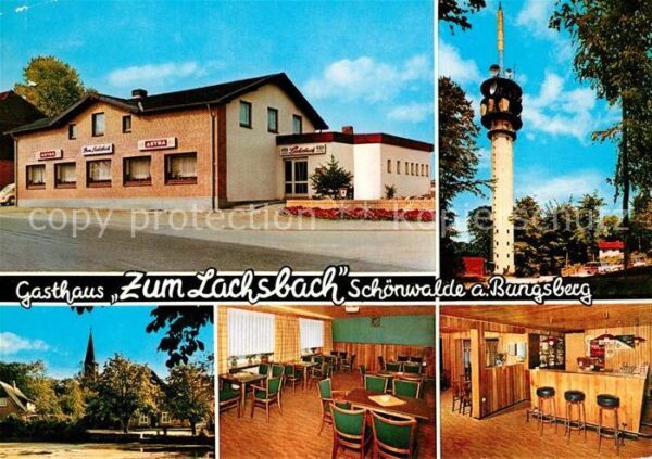 Schoenwalde Bungsberg Gasthaus Zum Lachsbach Sendeturm