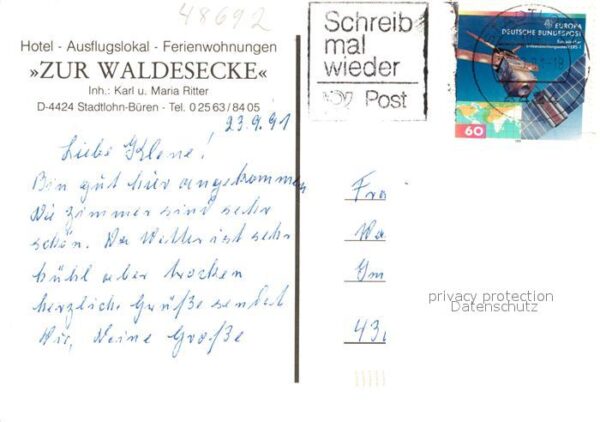Stadtlohn Ausflugslokal Zur Waldesecke – Bild 2