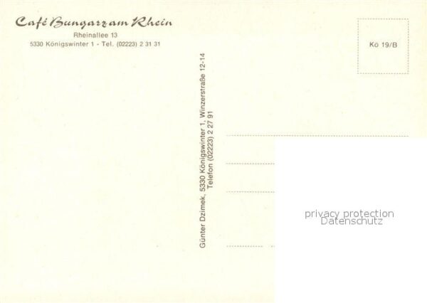 Koenigswinter Cafe Bungarz – Bild 2