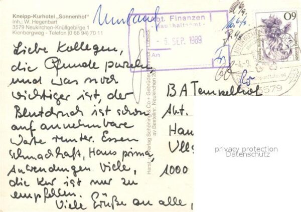 Neukirchen Knuellgebirge Kurhotel Sonnenhof – Bild 2