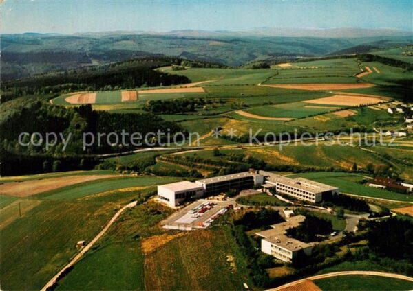 Springen Untertaunus Fliegeraufnahme Schulungs-Erholungheim Springen