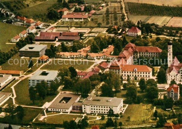Bad Schussenried Fliegeraufnahme Neues Kloster Landeskrankenhaus