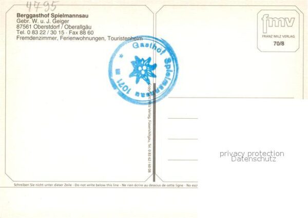 Oberstdorf Berggasthof Spielmannsau Landhaue – Bild 2