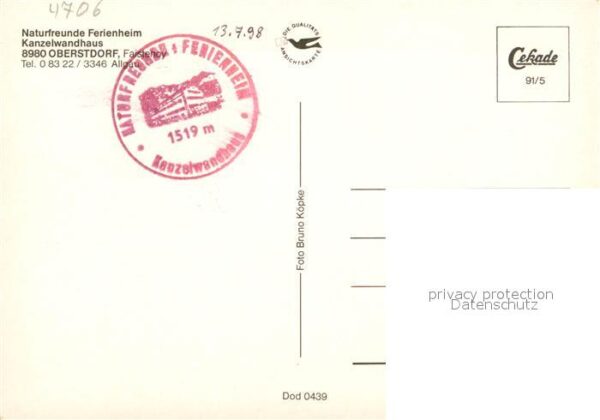 Oberstdorf Naturfreunde Ferienheim – Bild 2