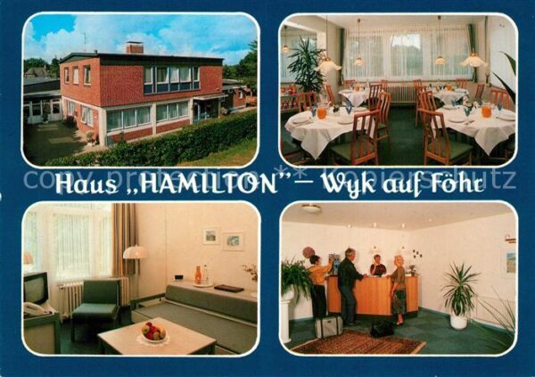 Wyk Foehr Haus Hamilton Sanatorium Marienhof