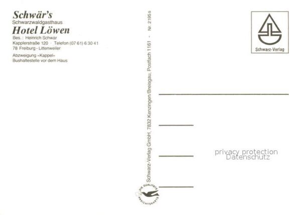 Littenweiler Schwaers Gasthaus Hotel Loewen – Bild 2