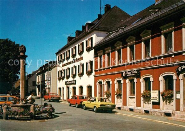 Bischofsgruen Pils-Brunnen Restaurant Pension