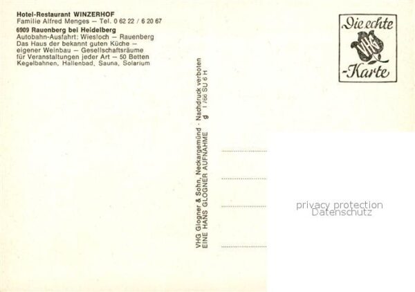 Rauenberg Kraichgau Winzerhof Hotel Restaurant – Bild 2