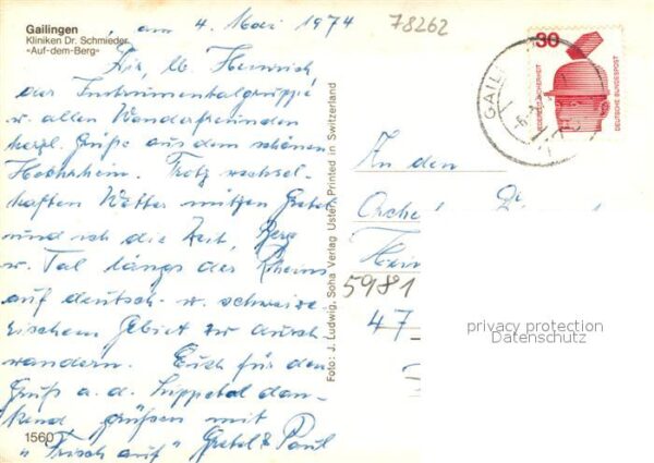 Gailingen Klinik Dr. Schmieder Auf dem Berg – Bild 2