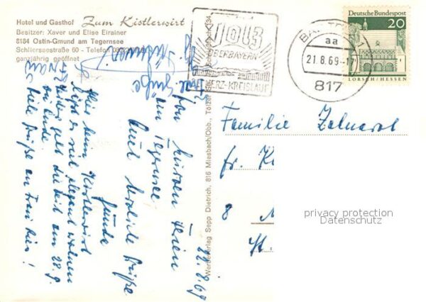 Ostin Tegernsee Hotel Gasthaus Zum Kirstlerwirt – Bild 2