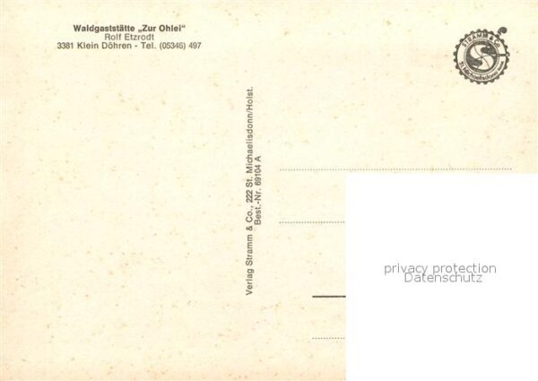 Klein Doehren Waldgaststaette Zur Ohlei – Bild 2