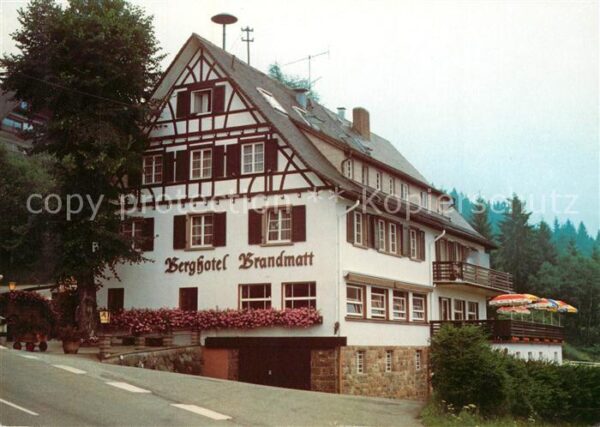 Sasbachwalden Berghotel Brandmatt