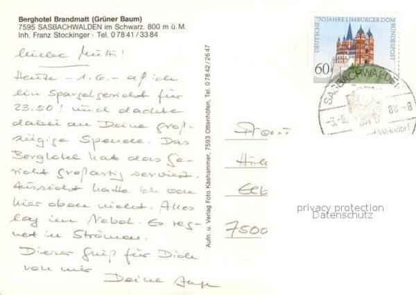 Sasbachwalden Berghotel Brandmatt – Bild 2