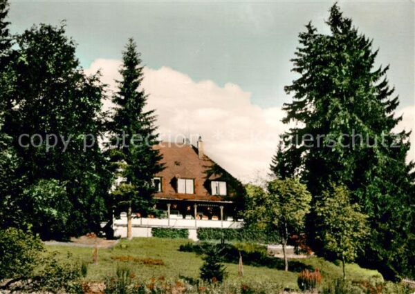 St Blasien Haus Bergfrieden Kur- und Erholungsehim