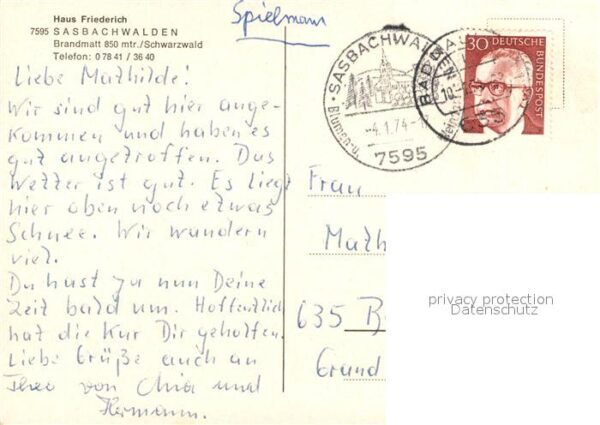 Sasbachwalden Haus Friederich – Bild 2