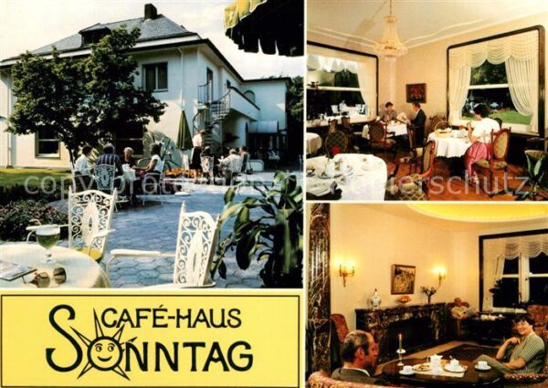 Bad Oeynhausen Cafehaus Sonntag Pension