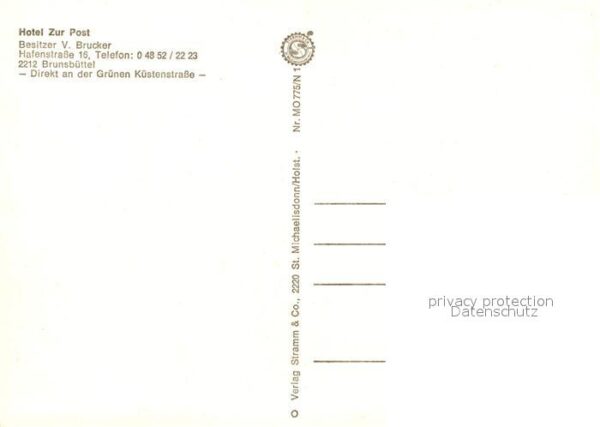 Brunsbuettel Hotel Zur Post – Bild 2