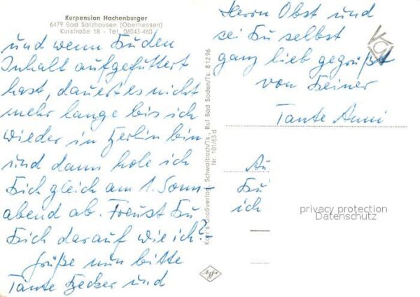 Bad Salzhausen Kurpension Hachenburger – Bild 2