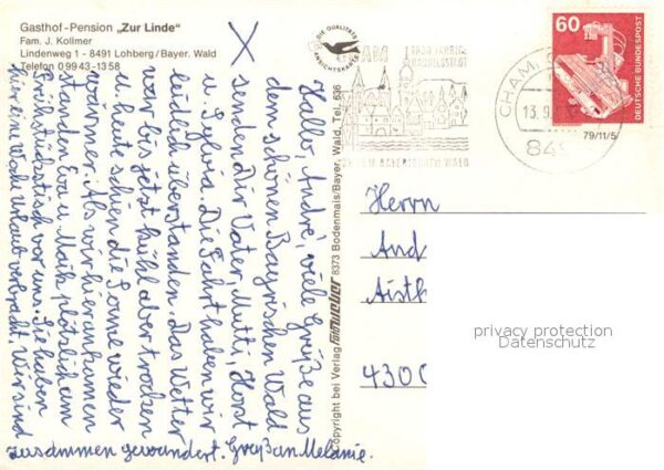 Lohberg Lam Gasthaus Pension Zur Linde – Bild 2