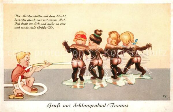 Schlangenbad Taunus Karikatur Spruch