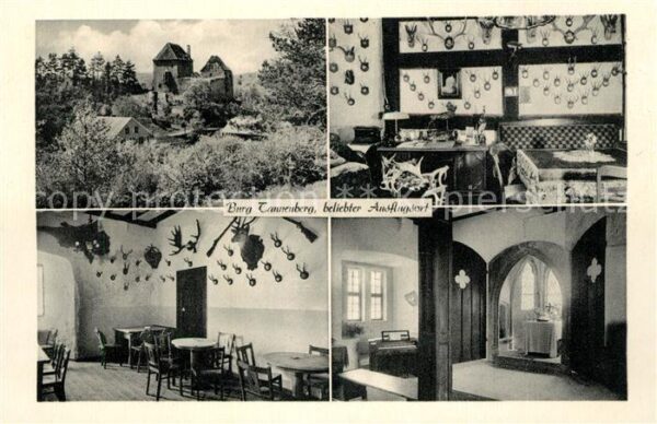 Nentershausen Hessen Schloss Cafe Gaststaette Burg Tannenberg