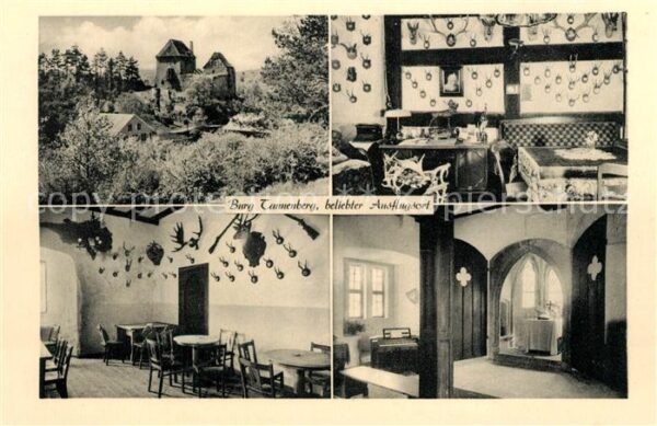 Nentershausen Hessen Burg Tannenberg Schloss Cafe Gaststaetten
