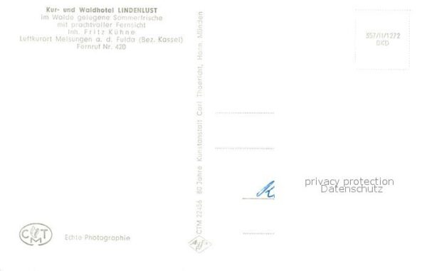 Melsungen Fulda Kur Waldhotel Lindenlust – Bild 2